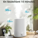 AROEVE Humidificateur 5L Remplissage par le Dessus : Avis Complet et Test