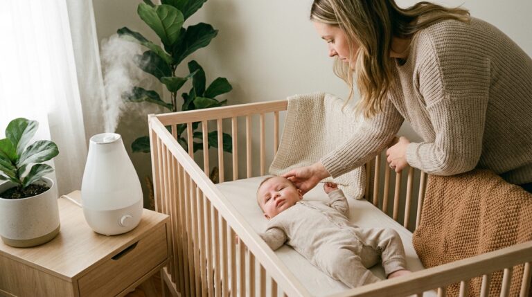 humidificateur d'air bébé enrhumé