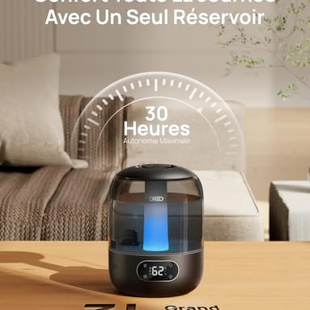 Dreo 3L Humidificateur Bébé Silencieux 26dB : Avis Complet et Test