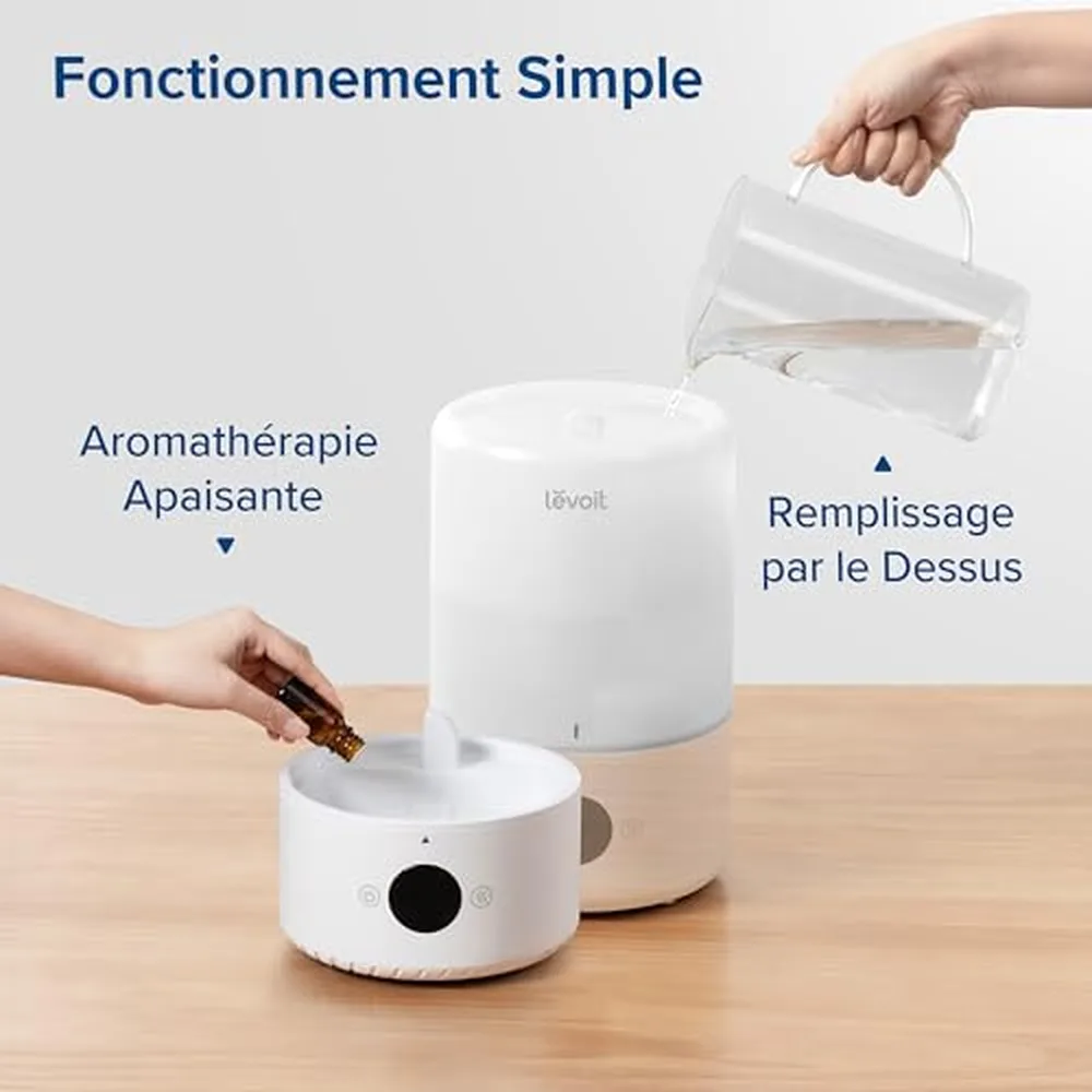 Levoit Dual 200S : Avis Complet sur l'Humidificateur Bébé Intelligent 3L