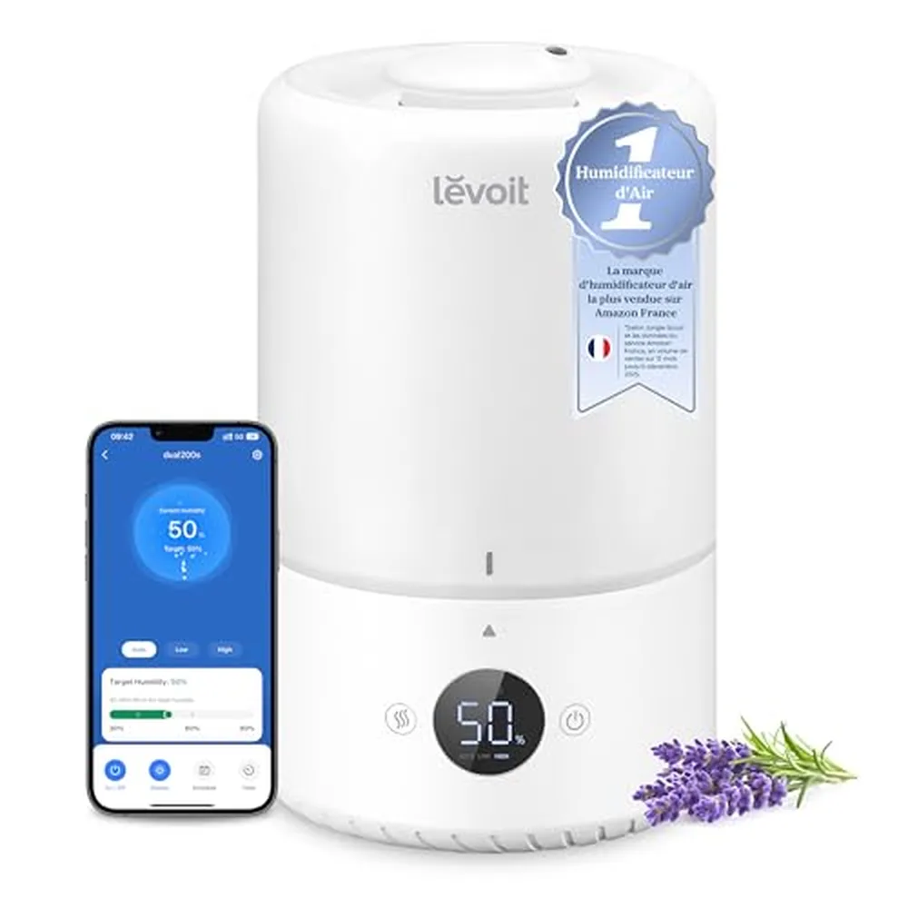 Levoit Dual 200S : Avis Complet sur l'Humidificateur Bébé Intelligent 3L