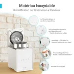 Livatro Humidificateur d'Air Chambre Top-Fill : Avis Complet et Test