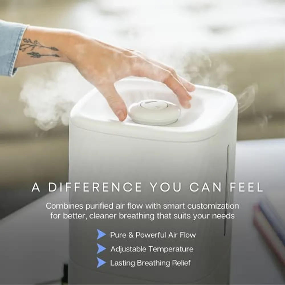 MIKO Humidificateur Brume Fraîche et Chaude : Avis Complet et Test